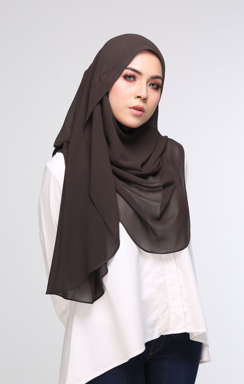 Instant Shawl Superfast Smokey Brown